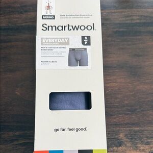 Smartwool Men's Merino Boxer Brief - Blue